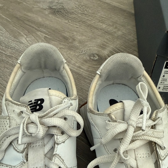 New Balance Women's White Sneakers - Picture 3 of 9